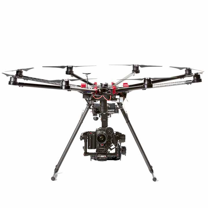 Drone dédié RED RAVEN Hyperfocale