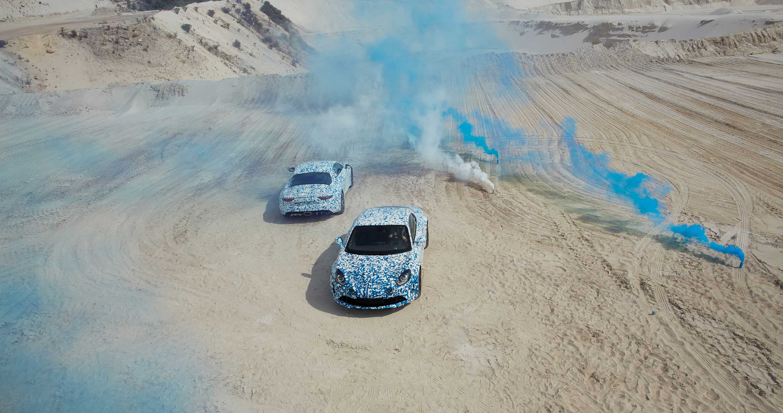 Shooting Alpine Renault 2017 - L'ECURIE - Magazine Intersection - Tours - Drone 5D